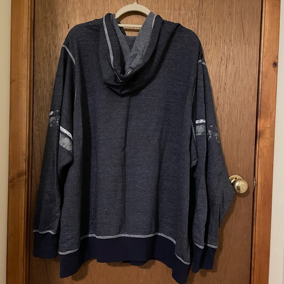 Patriots Plus Size Hooded Sweatshirt - Picture 2 of 3